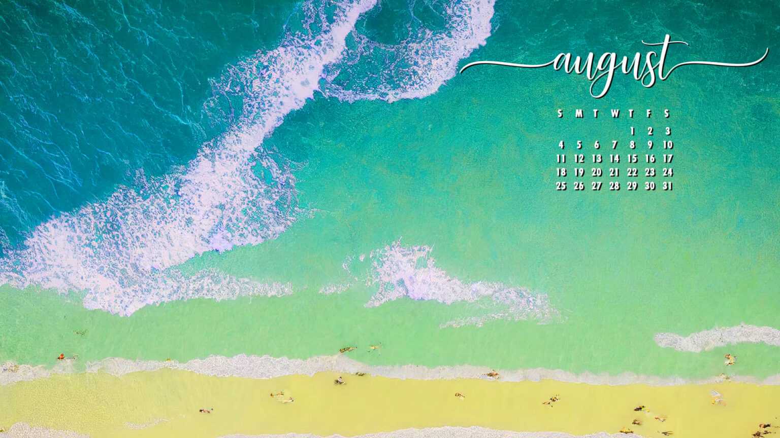 August 2024 calendar wallpaper ixpap