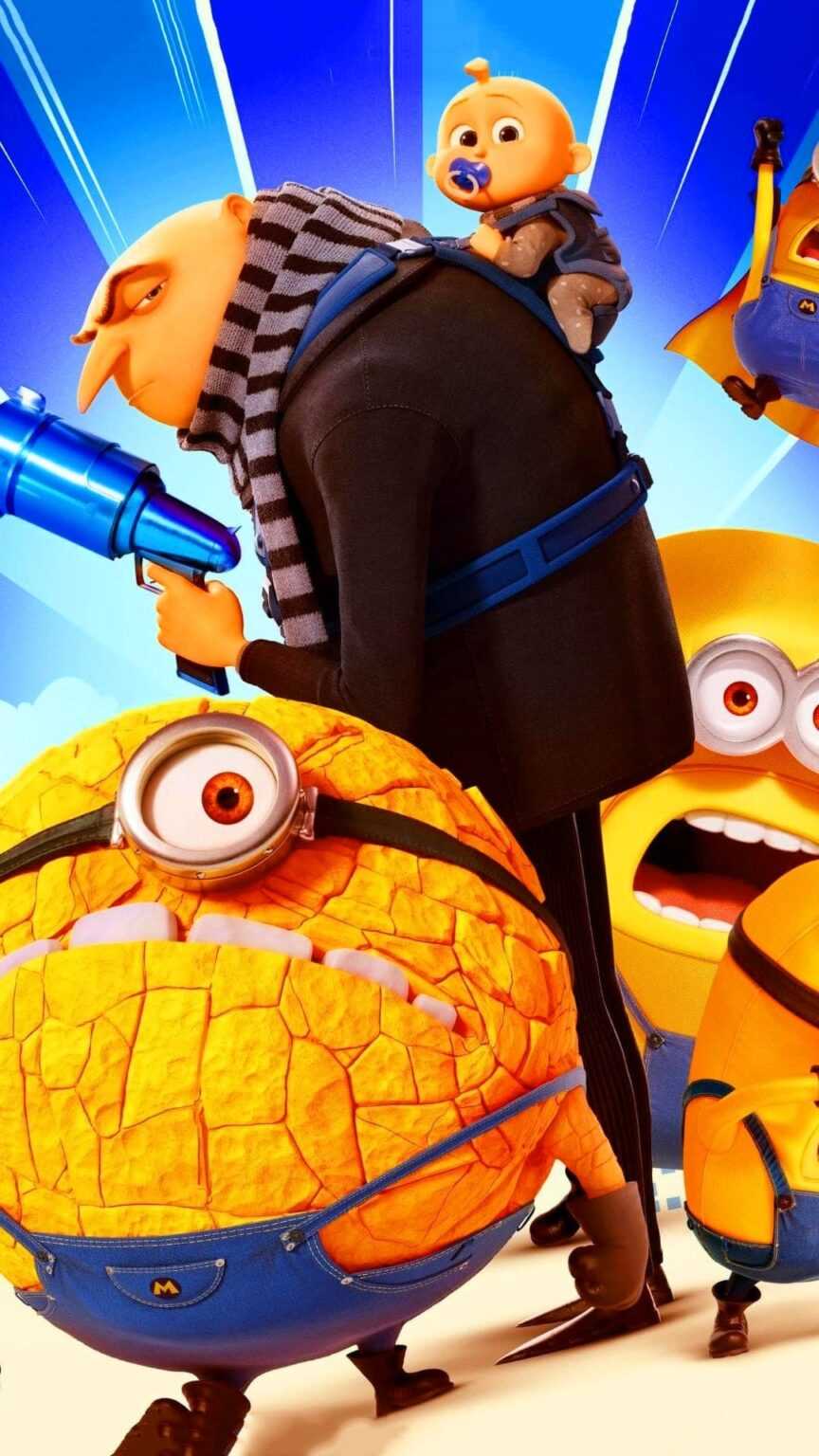 Despicable Me 4 Wallpaper - iXpap