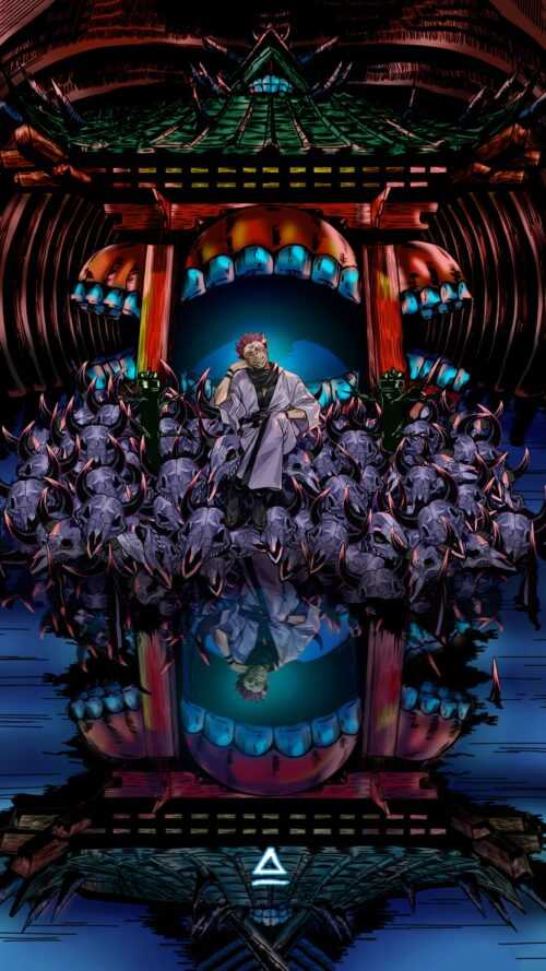 Sukuna Domain Expansion Wallpaper iXpap