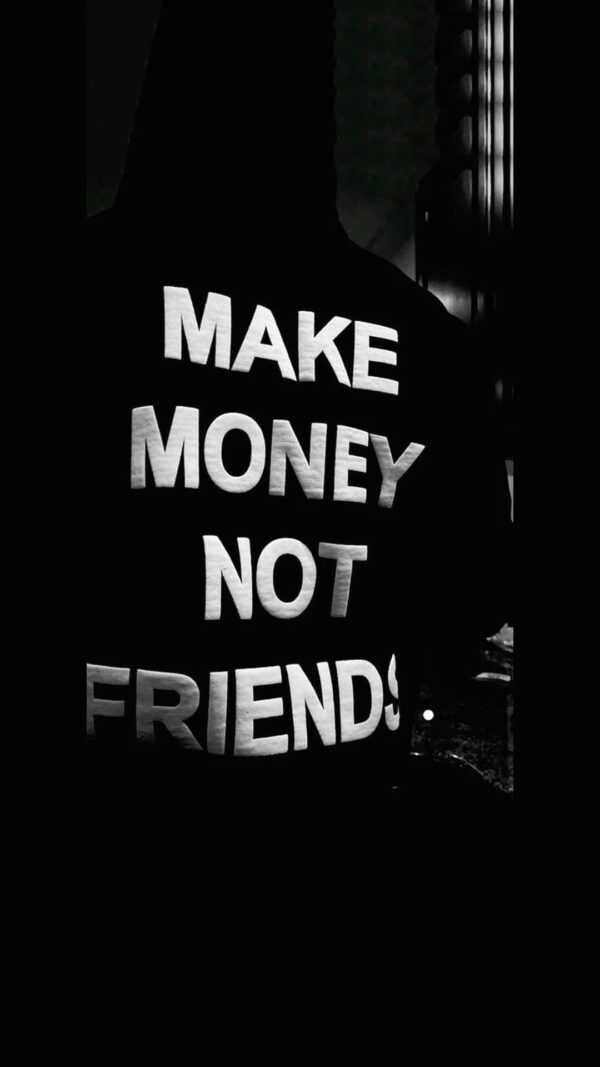 MAKE MONEY NOT FRIENDS visual data 2