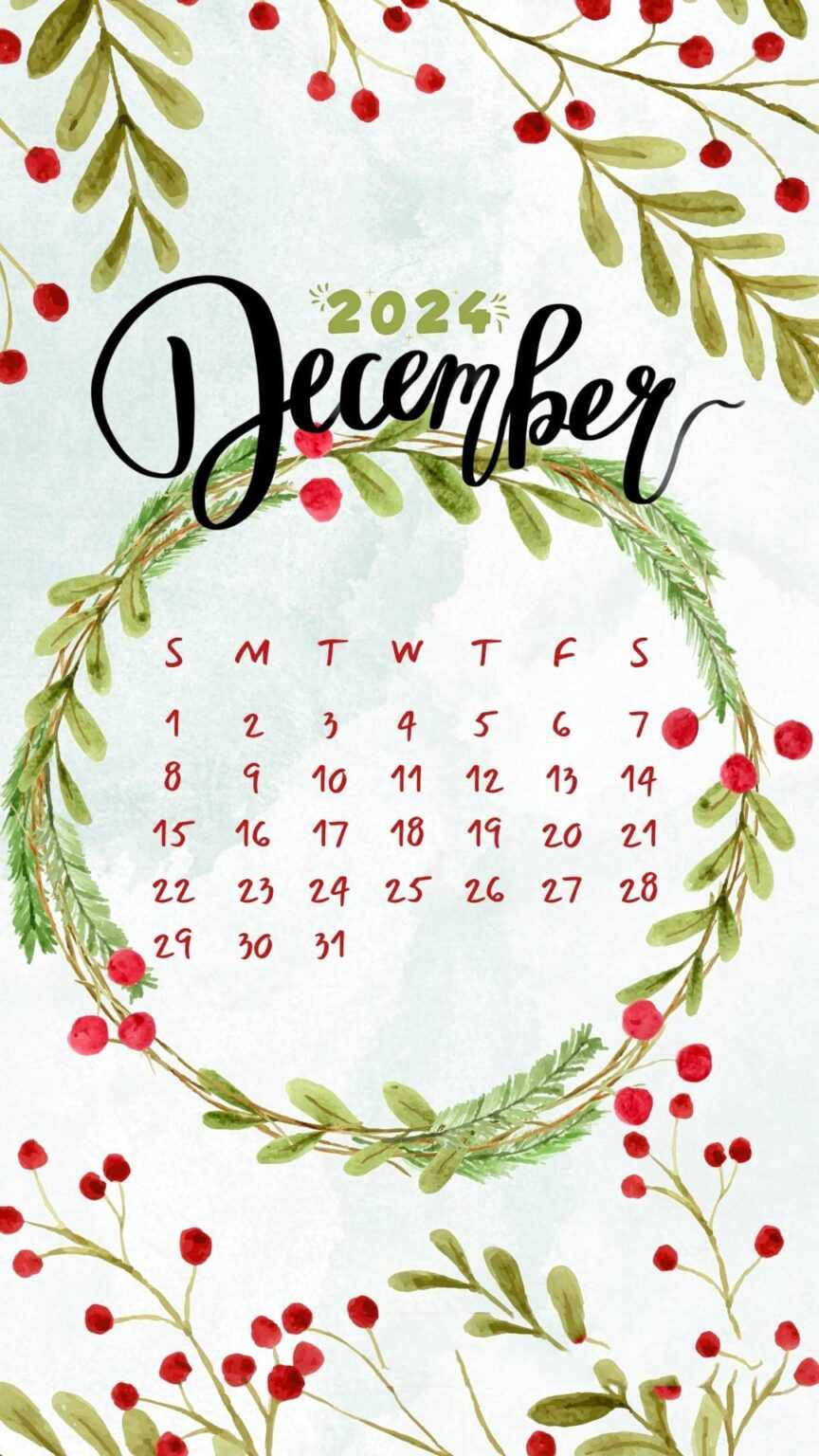 December 2024 Wallpaper - iXpap — free download