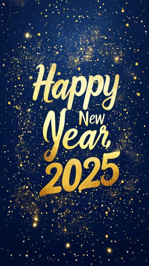 New Year 2025 Wallpaper iXpap