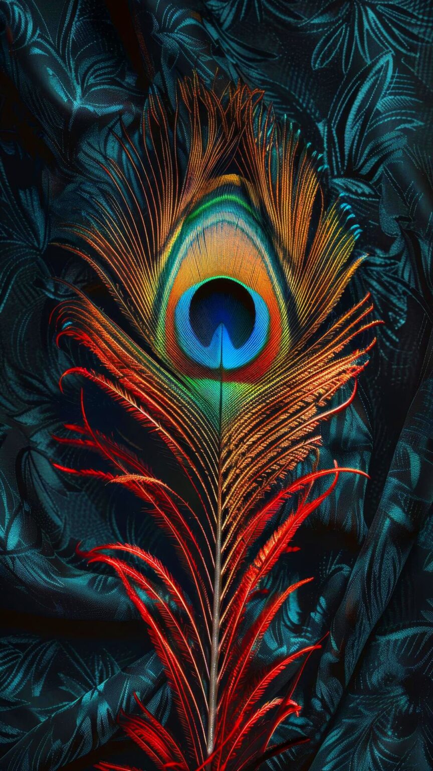 Peacock Feather Wallpaper - iXpap