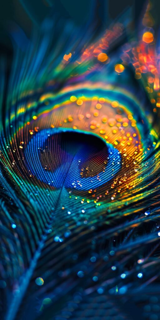 Peacock Feather Wallpaper - iXpap