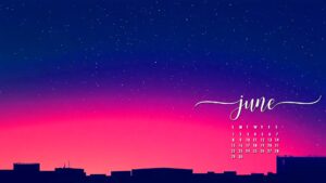 June 2025 Calendar Wallpaper June 2025 Calendar Wallpaper