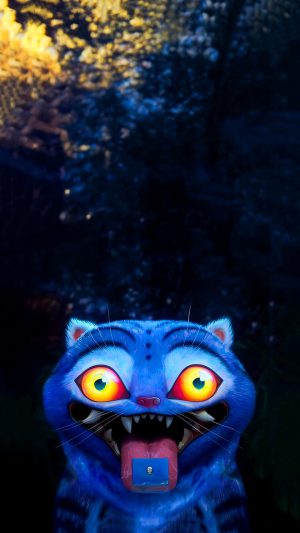 Derpy Tiger Wallpaper