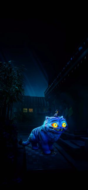 Derpy Tiger Wallpaper