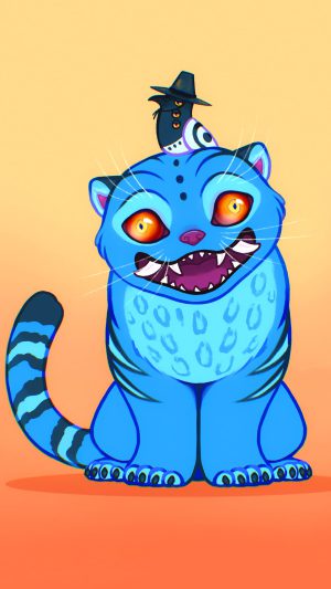 Derpy Tiger Wallpaper