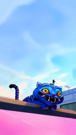 Derpy Tiger Wallpaper