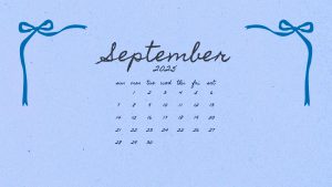 September 2025 Wallpaper