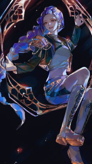 Rumi KPop Demon Hunters Wallpaper