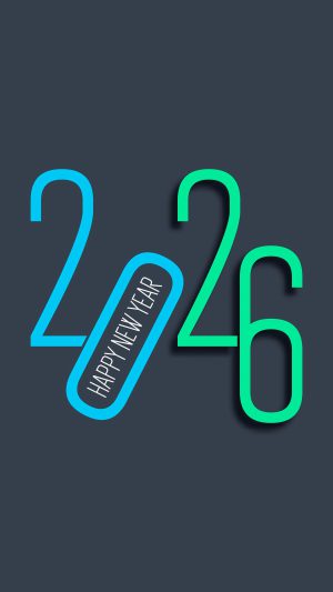 2026 New Year Wallpaper
