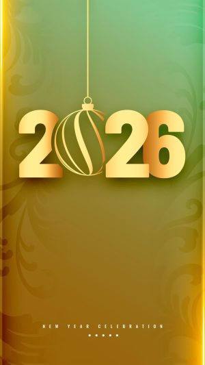2026 New Year Wallpaper