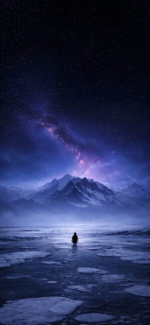 Penguin Mountain Wallpaper