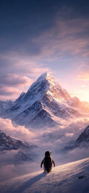 Penguin Mountain Wallpaper Penguin Mountain Wallpaper