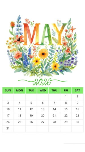 May 2026 Wallpaper